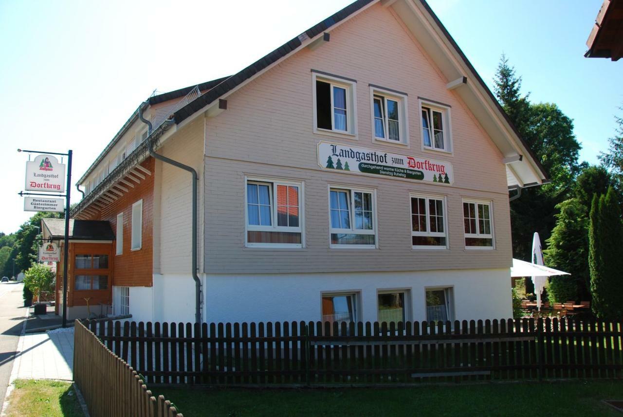 Landgasthof Zum Dorfkrug Hotel Haeusern Exterior photo